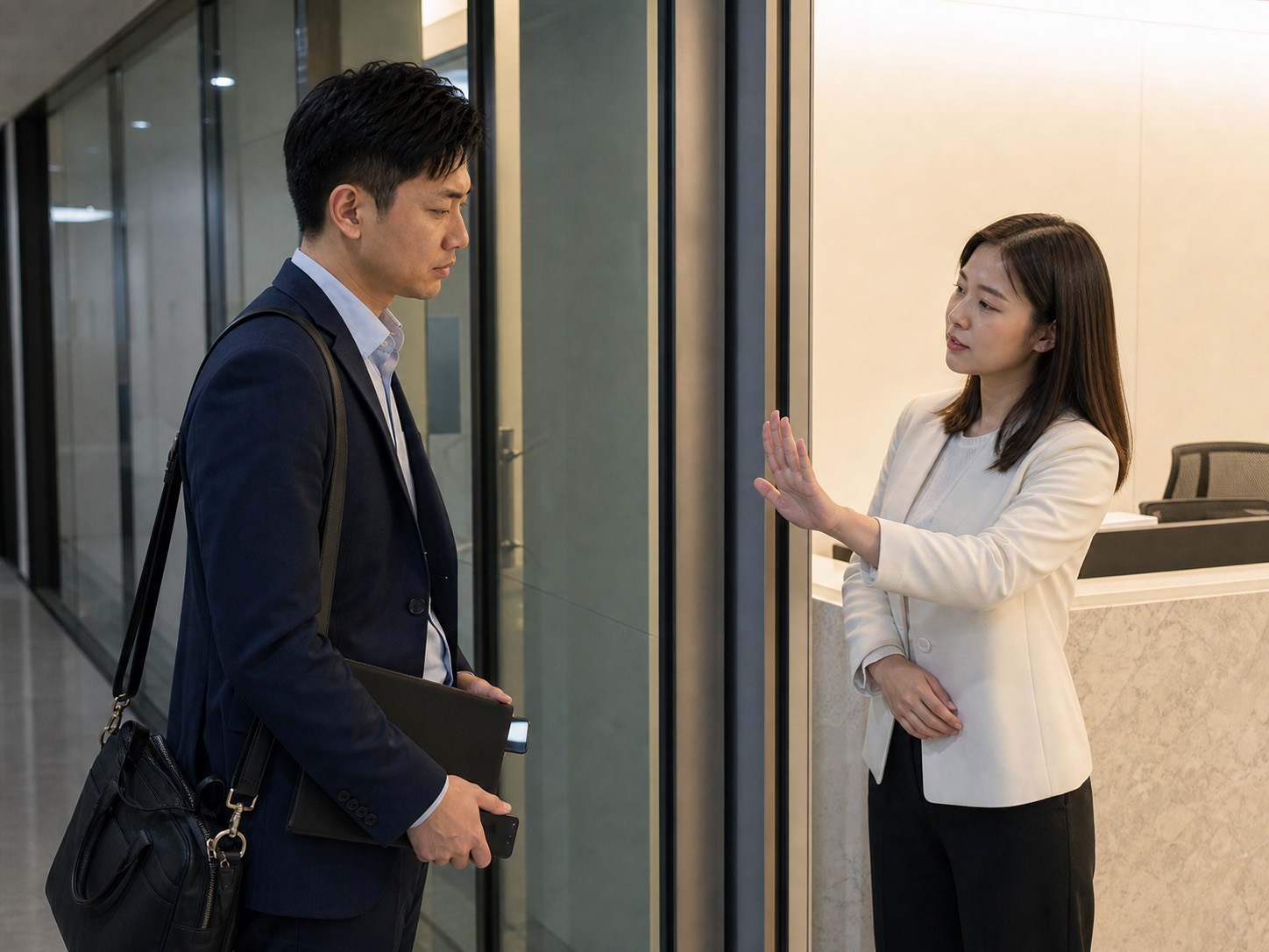 業務拜訪不準確名單時被客戶婉拒
